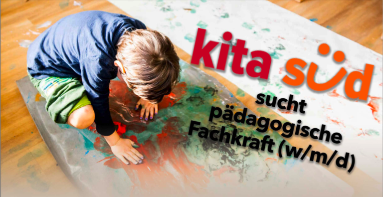 Pädagogische Fachkraft (w/m/d) Gesucht – Kita Süd E.V.